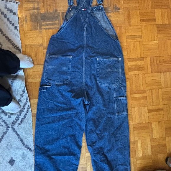 Vintage Tommy Hilfiger Oversized wide leg overalls * read description - Picture 11 of 13